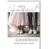 Hochzeit Glückwunschkarte mit Briefumschlag Sneaker...