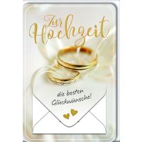Hochzeit Geldkarte Glückwunschkarte mit...