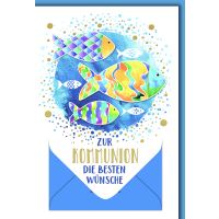 Kommunion Geldkarte Glückwunschkarte mit...