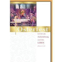 A Ostern Grußkarte mit Briefumschlag Ich bin die...