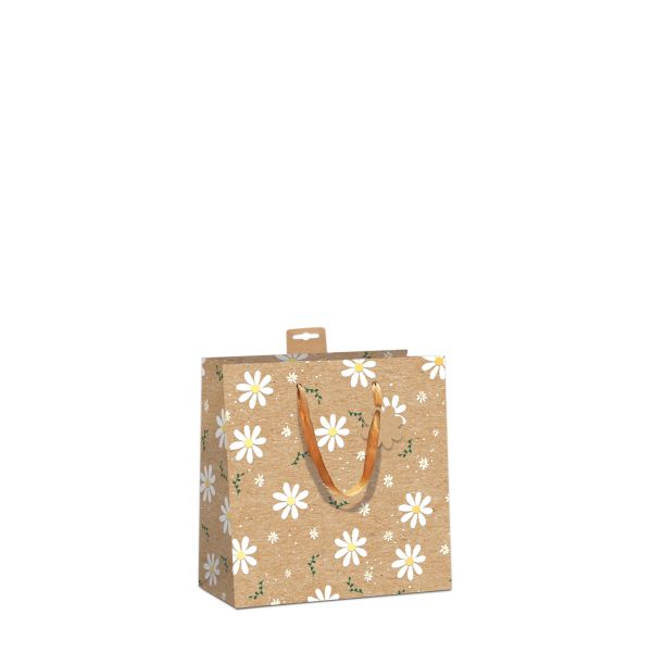 6 Geschenktaschen, Bundle Small CD-Format Margeriten Blumen UVP: 17,70  pro Tüte 2,95€