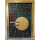 Kachelbild in goldenem Rahmen mit Blattgold graphisch goldener Kreis Goldbach