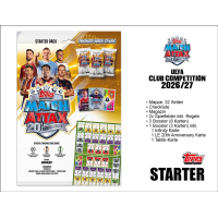 Topps UEFA Match Attax Champions League 2026/27 Starterpack Sammelmappe Magazin Booster uvm.