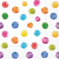 Servietten Cocktail 25x25cm 3-Lagig 20 Servietten bunte...