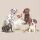 Servietten Cocktail 25x25cm 3-Lagig 20 Servietten Hunde Welpen Rassen Napkin 25 Playing puppies