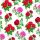 Servietten Lunch 33x33cm 3-Lagig 20 Servietten Rosen weiß Napkin 33 Hailey white