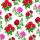 Servietten Lunch 33x33cm 3-Lagig 20 Servietten Rosen weiß Napkin 33 Hailey white