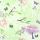 Servietten Lunch 33x33cm 3-Lagig 20 Servietten Vögel Schmetterlinge Napkin 33 Birds and butterflies green