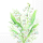 Servietten Lunch 33x33cm 3-Lagig 20 Servietten Maiglöckchen weiß Napkin 33 Lily of the valley white