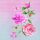 Servietten Lunch 33x33cm 3-Lagig 20 Servietten Rose Schmetterlinge Napkin 33 Evie