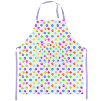 A Küchenschürze Grillschürze 70x85cm bunte...