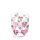 Teelichtglas bedruckt Ø 5,5 h 6,6 cm Herzen Blumen Valentinstag Muttertag Liebe Tea light holder Lovely hearts