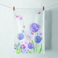 A Geschirrtuch Küchenhandtuch 50x70cm Pusteblumen...