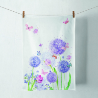 A Geschirrtuch Küchenhandtuch 50x70cm Pusteblumen...