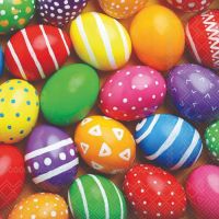 Servietten Cocktail 25x25cm 3-Lagig 20 Servietten  Ostern...