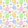 Servietten Lunch 33x33cm 3-Lagig 20 Servietten Ostern farbige Eier Napkin 33 Easter eggs and flowers