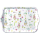 A Serviertablett aus Melamin Ostern Hasen Gans Blumen Tray melamine 13x21 cm Easter garden