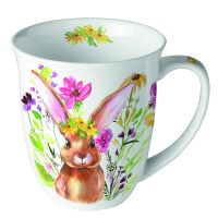 A Becher Ostern Hase Kaninchen Mug 0.4 L Girl bunny...