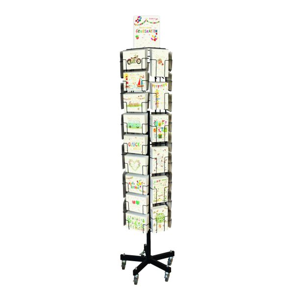 Drehständer bestückt mit 315 Skorpion`s Art Karten á UVP € 2,95 - Bundle-UVP: € 1128,25