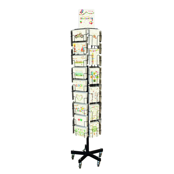 Drehständer bestückt mit 315 Skorpion`s Art Karten á UVP € 2,95 - Bundle-UVP: € 1128,25