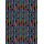A Geschenkpapier Röllchen Schwarz mit bunten Streifen 70x200cm