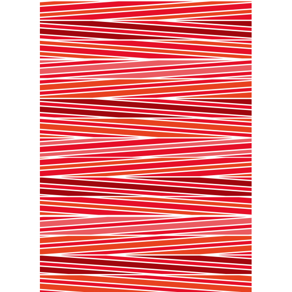 Geschenkpapier Röllchen Querstreifen Rottöne mit weiß 70x200cm