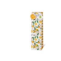 Geschenktüte Tasche Flaschentasche Wein Lemon...