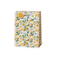 Geschenktüte Tasche groß A4-Format Lemon...