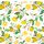 Geschenkpapier Röllchen Lemon  Zitronen Kraftpapier mit Strukturprägung, Naturebag plastikfrei 70x150cm