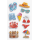 Sticker Creative Aufkleber Strandsachen Sandburg Badehose Urlaub Bikini