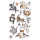 Sticker Creative Aufkleber Yoga Katzen