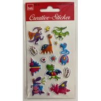 Sticker Creative Aufkleber Dinohelden Dinosaurier Jurrasic