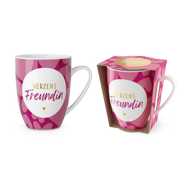 Becher 250ml Herzen