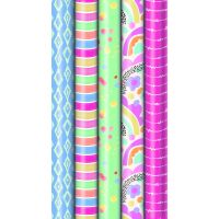 Sortiment Geschenkpapier Candy Shop 25 Röllchen...