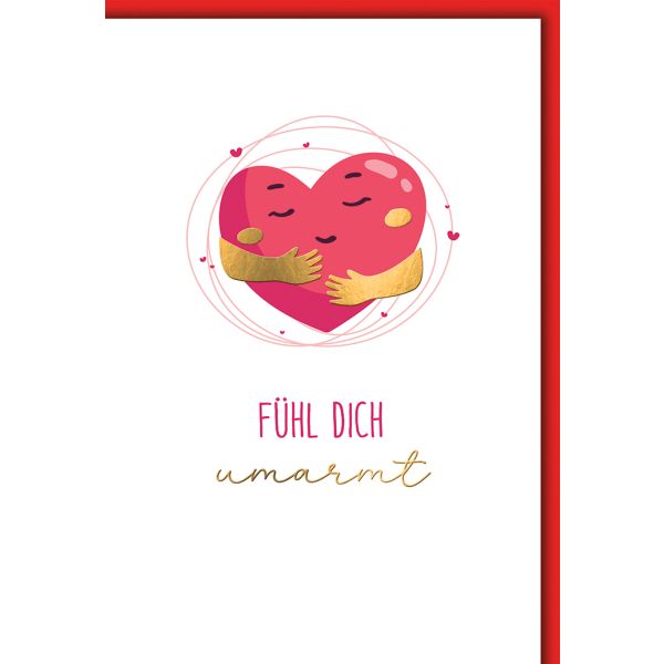 Liebes-Postkarte Mit Rustikaler Liebeserklärung – Inkl. Umschlag, Selbst Beschreibbar, Made In Germany