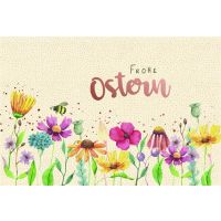 Ostern unverpackte Glückwunschkarte mit Umschlag...