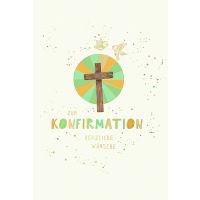 Konfirmation Glückwunschkarte mit Umschlag...