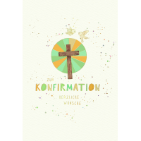 Konfirmation Glückwunschkarte mit Umschlag...