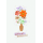 Allgemeine Wünsche Handmade Glückwunsch Blume Glückwunschkarte mit Umschlag