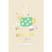 Genesung Handmade Gute Besserung hoffentlich bald wieder...