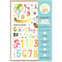 Kindergeburtstag Zahlengeburtstag DIY Set 1-11...