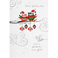Weihnachten 4 Styles Glückwunschkarte mit...