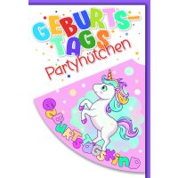Kindergeburtstag Partyhütchen Einhorn...