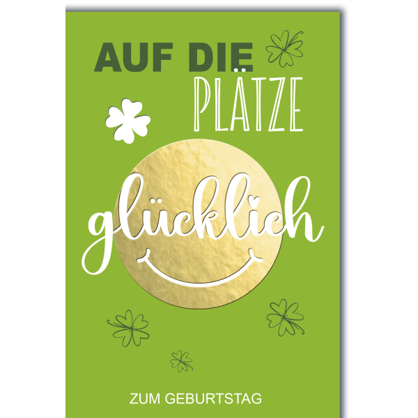 Clintons Glückwunschkarte „Text On Aqua“ – 11 X 15 Cm, Mit Passendem Umschlag, Einfaches & Elegantes Design