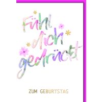 Geburtstag Fühl dich gedrückt Fühl Dich...
