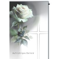 Trauer Aufrichtiges Beileid Rose Kondolenz Beileidskarte...