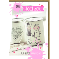 Hochzeitskarten Hochzeitsdosen bemalt 4ever alle guten...