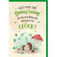 Geburtstag Igel beste Wünsche viel Glück...