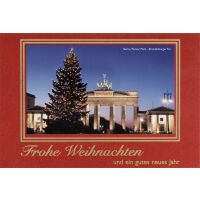 A - Weihnachten  Grußkarte mit Umschlag Berlin...