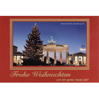 A - Weihnachten  Grußkarte mit Umschlag Berlin...